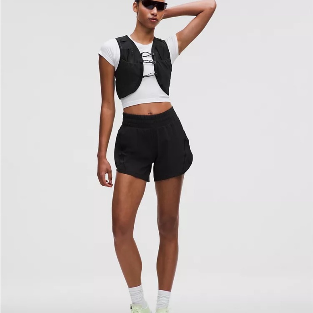 lululemon size 14 Track That High-Rise Lined Short 5"